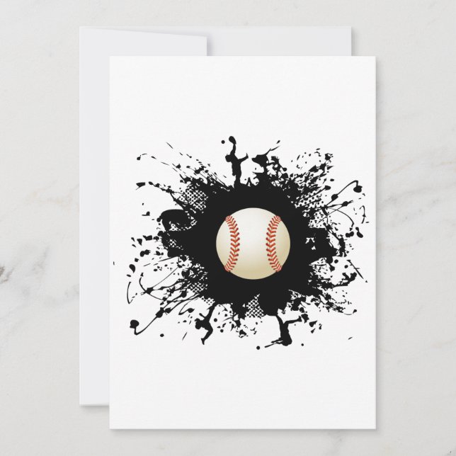 Baseball Urban Stil Kort (Framsida)
