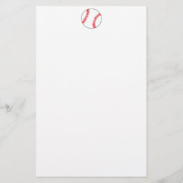 Baseball utrustar brevpapper