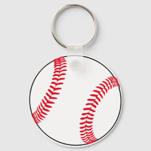 Baseball utrustar nyckelring