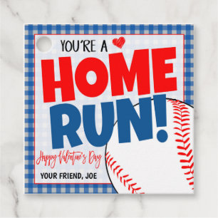 Baseball Valentine Gift Märkre Gåvor Etiketter