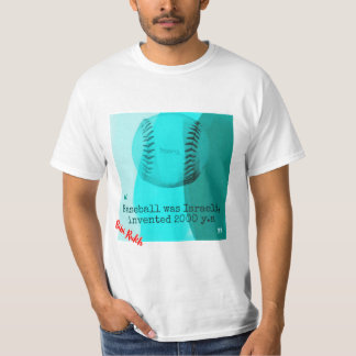Baseball var israelisk T-shirt