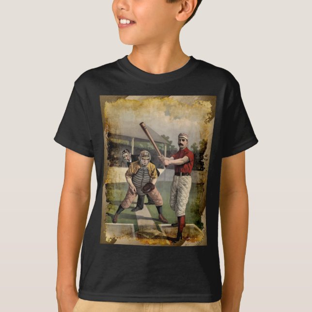 Baseball:Vintage Barn T-Shirt (Framsida)