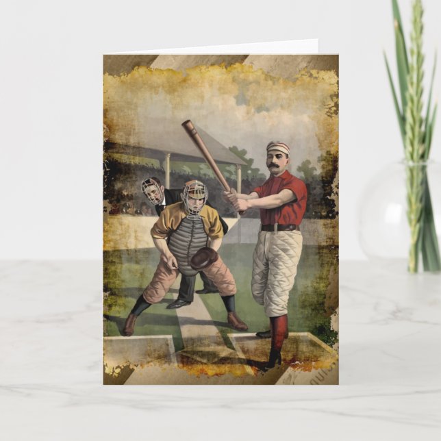 Baseball:Vintage Kort (Framsida)