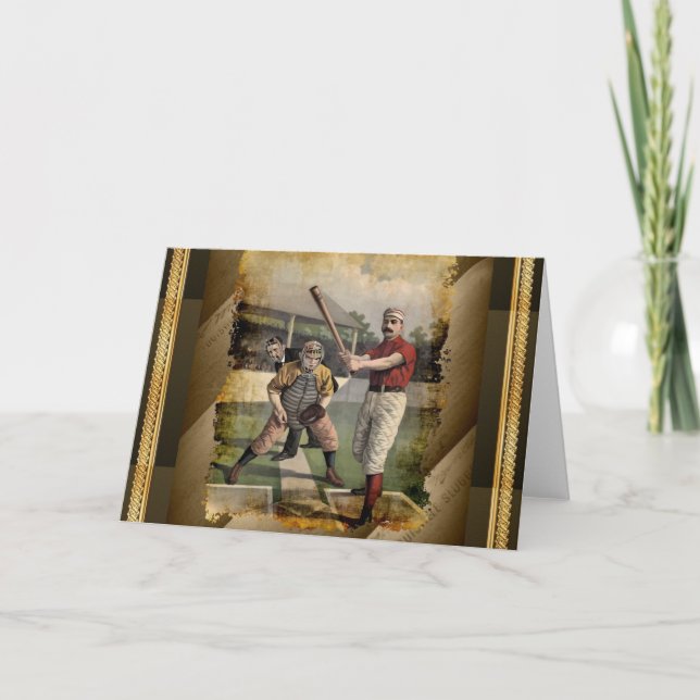 Baseball:Vintage Kort (Framsida)