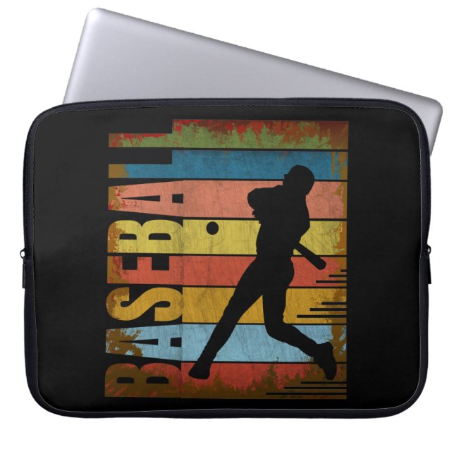 BASEBALL VINTAGE STIL LAPTOP FODRAL (Framsidan)