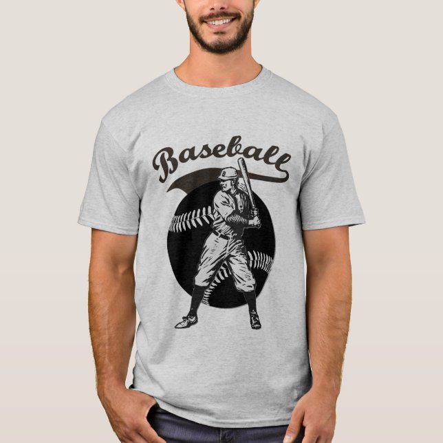 Baseball:Vintage T-Shirt (Framsida)