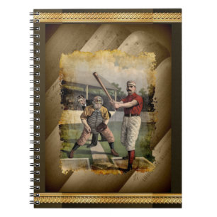 Baseball:Vintagens bärbara dator Anteckningsbok