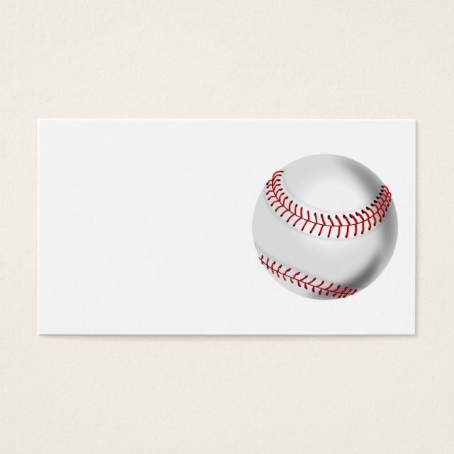 BASEBALL VISITKORT (Framsidan)