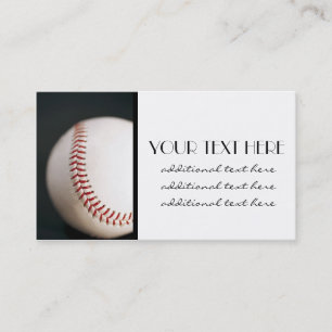 Baseball Visitkort