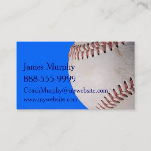 Baseball Visitkort