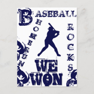 Baseball Vykort