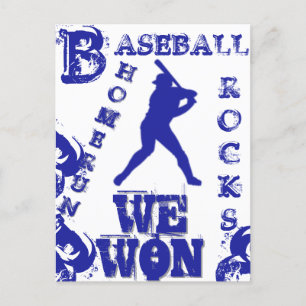 Baseball Vykort