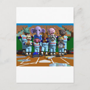 Baseball Vykort