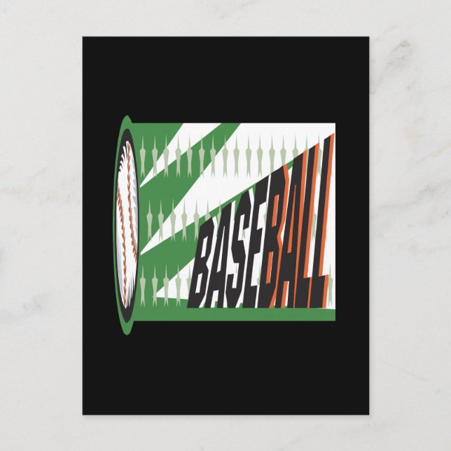 Baseball Vykort (Framsida)