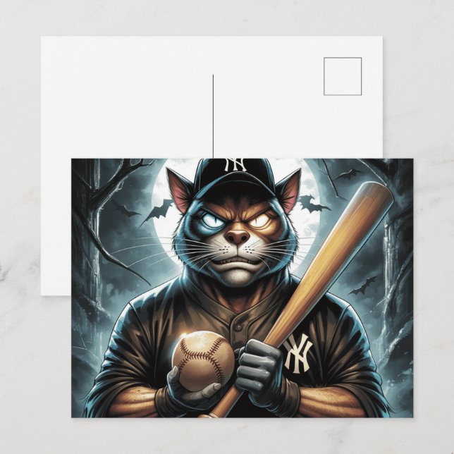 Baseball Vykort (Fram/baksida)