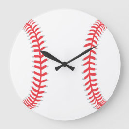 Baseball Wall Clock Stor Klocka
