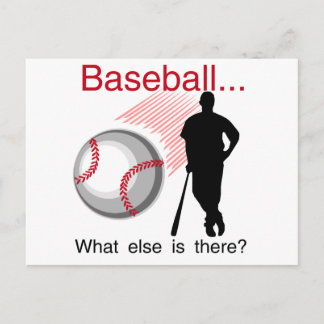 Baseball What Else T-shirts and Gifts Vykort