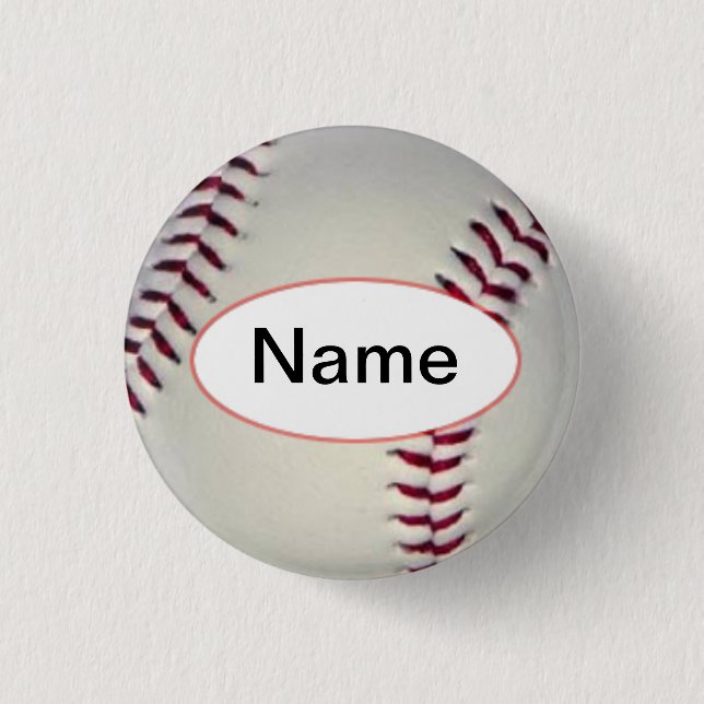 baseball with your name on it knapp (Framsida)