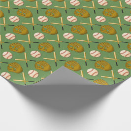 Baseball Wrapping Papper Presentpapper