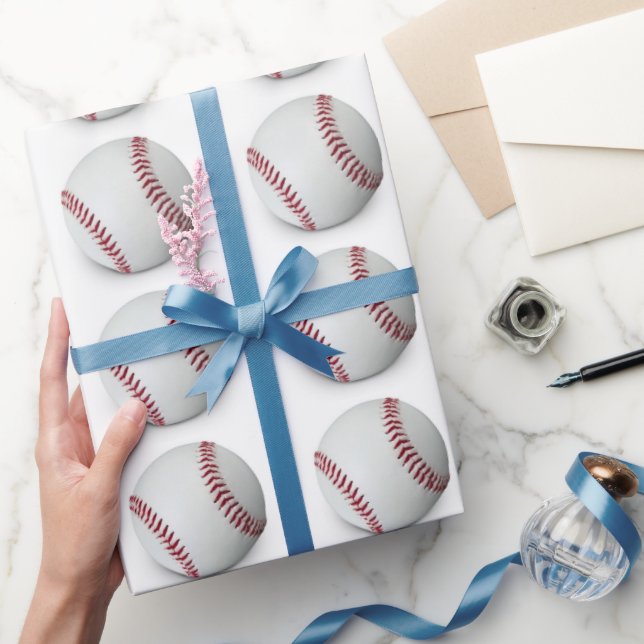 Baseball Wrapping Papper Presentpapper (Gifting)