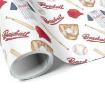 Baseball Wrapping Papper