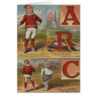 BaseballABC Hälsningskort