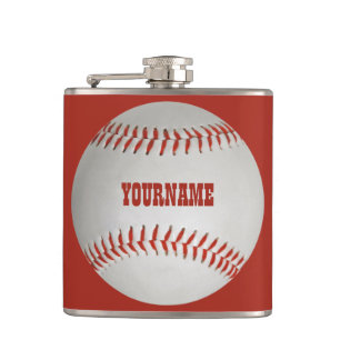 Baseballanpassningsbarflaska Fickplunta