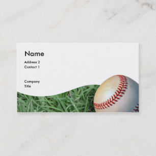 baseballbizcard adress 2, kontakt 1, företag,… visitkort