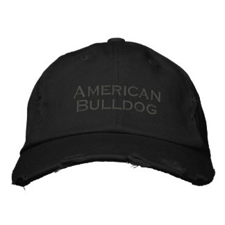 Baseballcap American Bulldog Broderad Keps