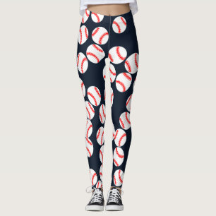 Baseballdamasker Leggings