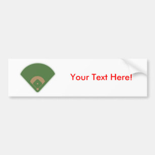 Baseballdiamant: Bildekal