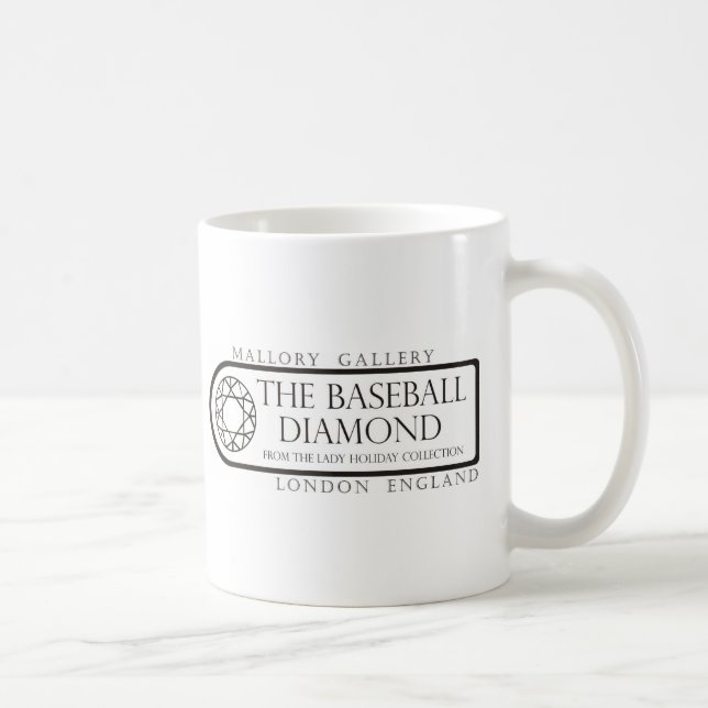 BaseballdiamantMallory galleri Kaffemugg (Höger)
