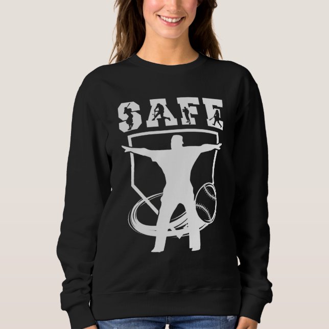 Baseballdomare Bästa domarbeslut Säker T Shirt (Framsida)