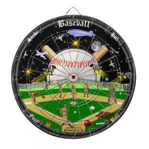 Baseballfält Starry på nätterna V. 2 Darttavla