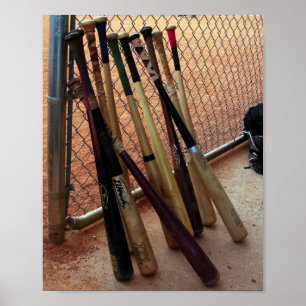 Baseballfladdermöss - affisch