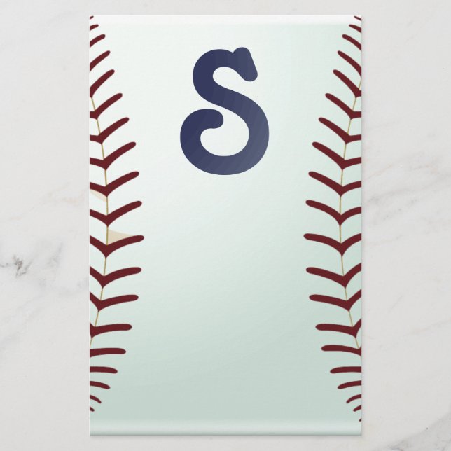 Baseballfläkt Brevpapper (Framsida)