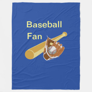 Baseballfläkt Fleecefilt