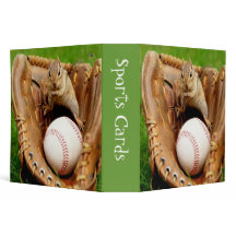 Baseballfläktjordekorre 2" sportkortlimbindning