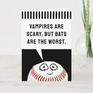 Baseballfödelsedag Kort