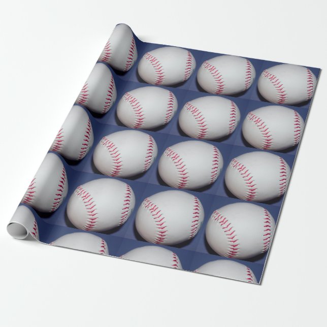 Baseballfoto Presentpapper (Utrullad)