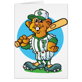 BaseballGopher Hälsningskort