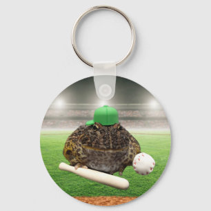 Baseballgroda Nyckelring