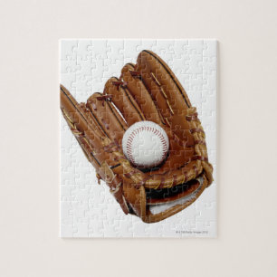Baseballhandske och boll pussel