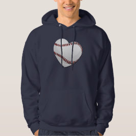 Baseballhjärta Munkjacka
