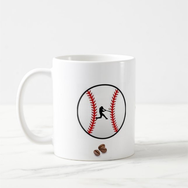 baseballkaffe mugg (Vänster)
