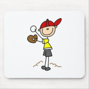 Baseballkanna Mousepad Musmatta
