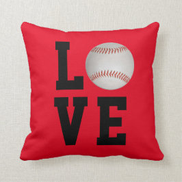 Baseballkärlekanpassade Kudde