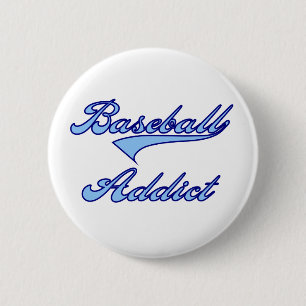 Baseballknarkareblått Knapp