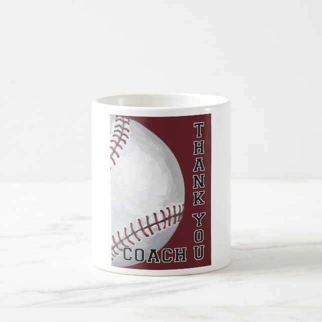 Baseballlagledaretack Kaffemugg (Center)