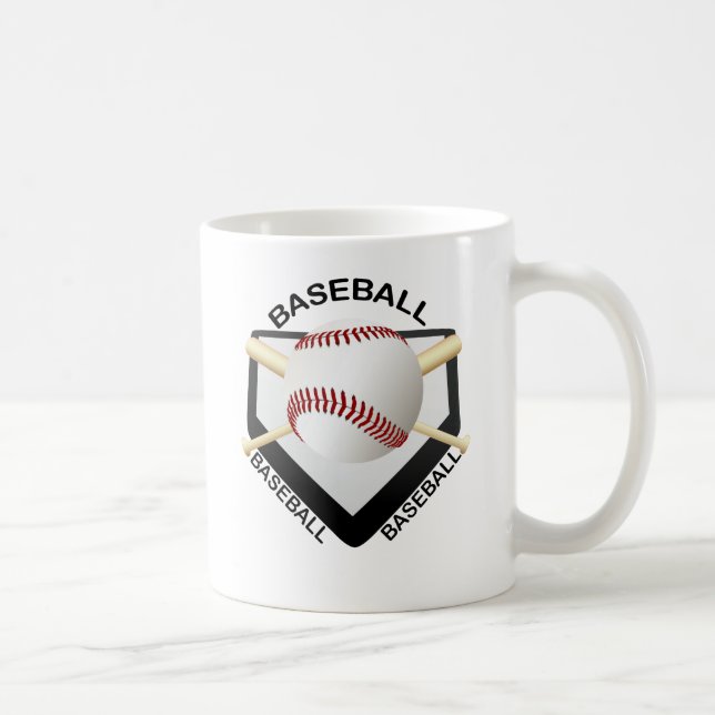 BASEBALLLOGOTYP KAFFEMUGG (Höger)